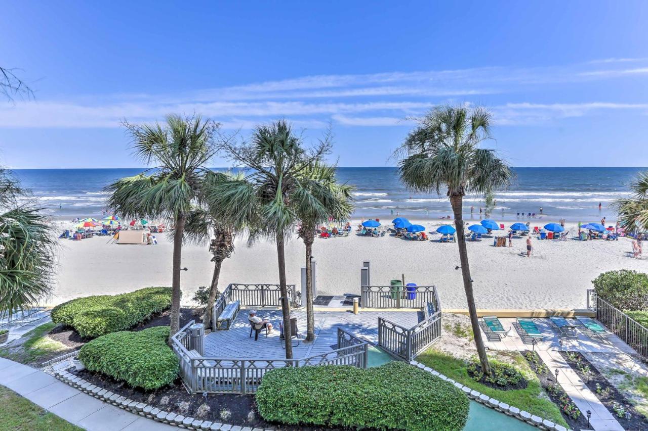Chic Myrtle Beach Seaside Escape With Pool Access! Kültér fotó