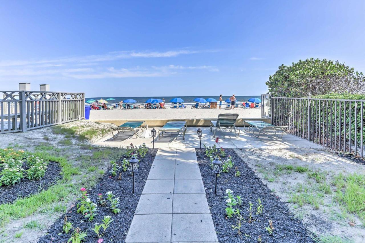 Chic Myrtle Beach Seaside Escape With Pool Access! Kültér fotó
