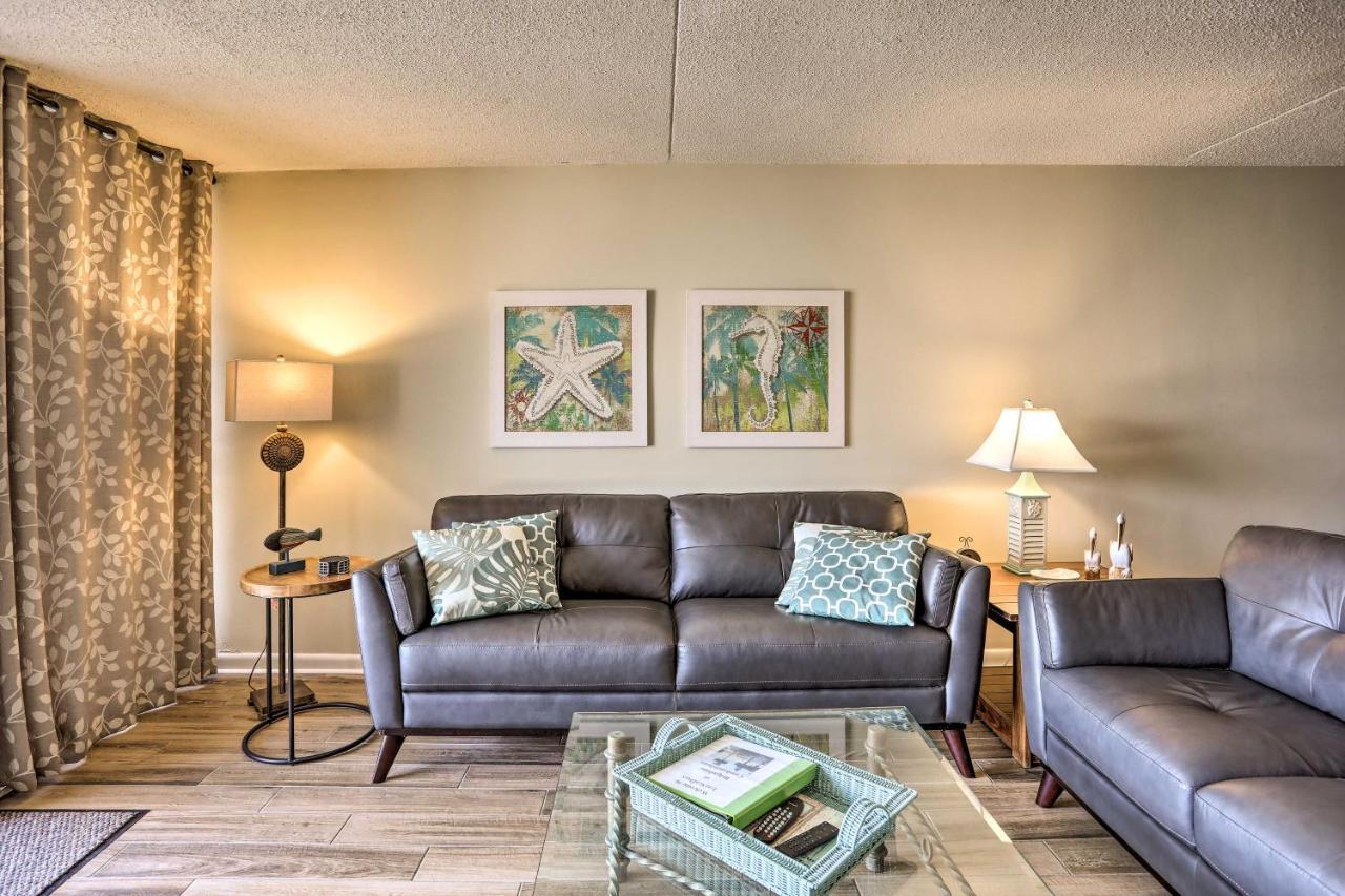 Chic Myrtle Beach Seaside Escape With Pool Access! Kültér fotó